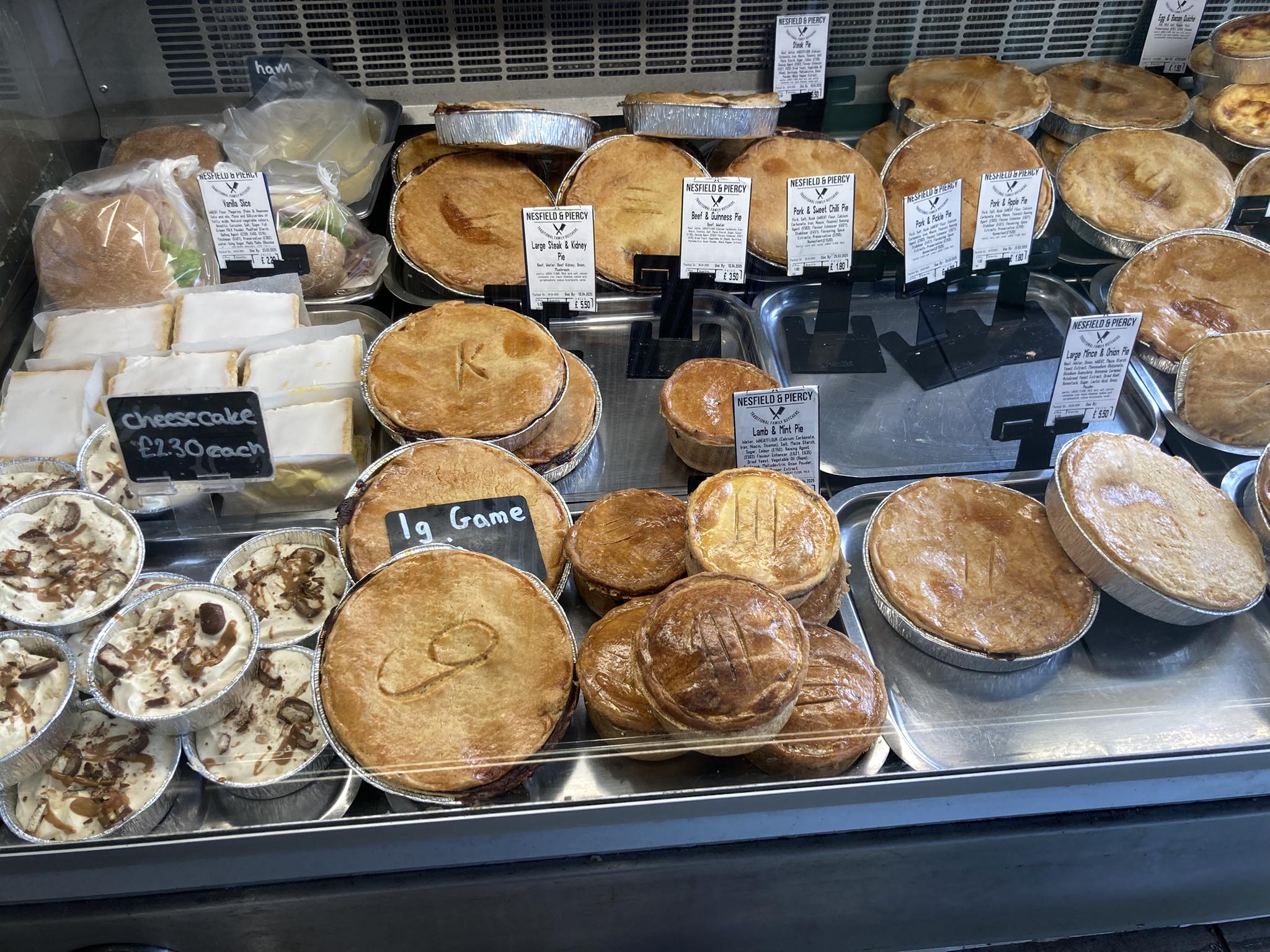 Nesfield and Piercy Family Butchers
